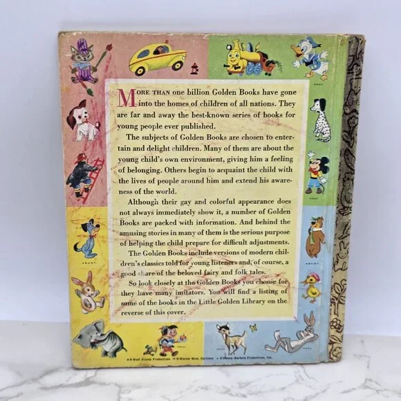 Vintage 1948 A Little Golden Book Little Red Riding Hood By Elizabeth Jones - Picture 7 of 10